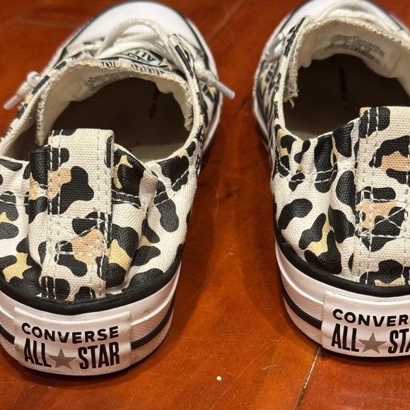 Converse All Star Chuck Taylor Leopard Print Shoes - Picture 5 of 9